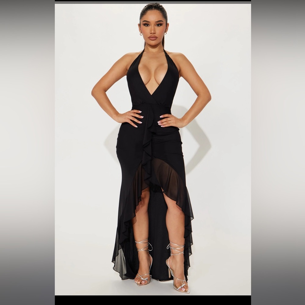 Sexy black dress